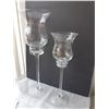 Image 2 : Large Glass Candle Holders Cat A