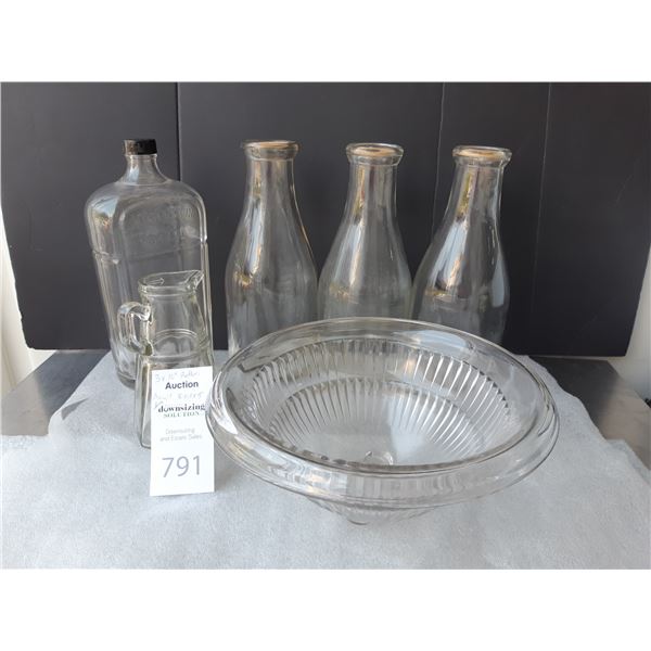 Vintage Glassware Cat A