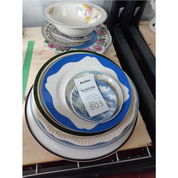 Assortment of China Servingware Cat A