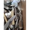 Image 6 : Box of Silver Plate & More Cutlery Cat A