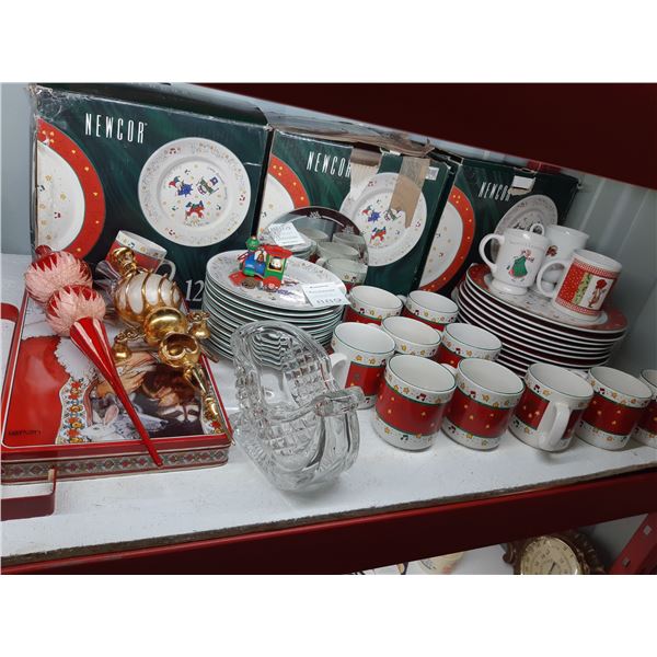 Newcor Xmas Dishes Cat B