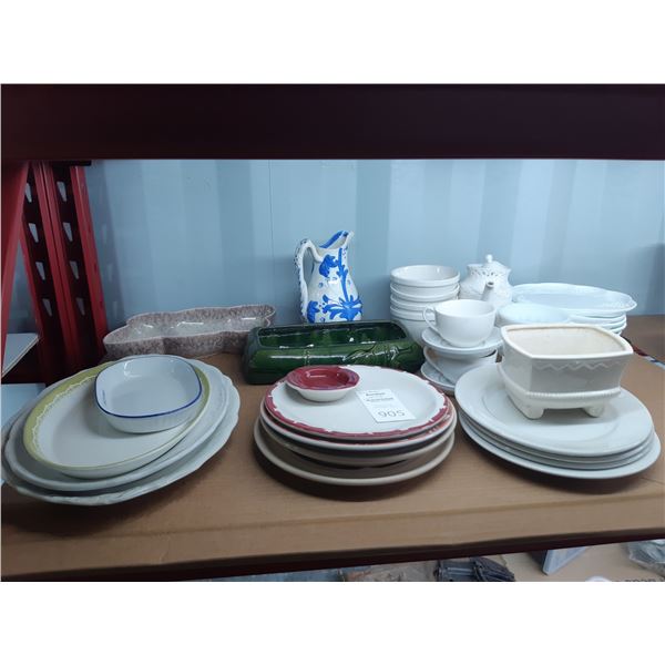 Assortment of Ironstone & More Cat B
