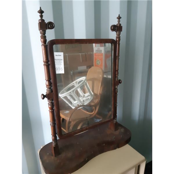 Antique Dressing Table Mirror Cat C