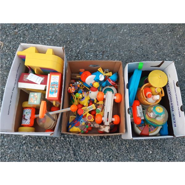 Assortment of Fisher Price Toys Cat C