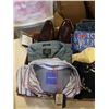 Image 2 : TRAY OF NEW CLOTHING INCLUDING TOMMY BAHAMA, TORONTO BLUE JAYS TSHIRTS, ETC
