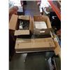 Image 1 : LOT OF PHONE STANDS, MONITOR STAND AND ART