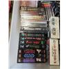 Image 2 : TRAY OF WWF MOVIES, STAR TREK COMPLETE SERIES SET, DVDS