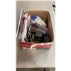 Image 1 : 2 TRAYS OF CAMERA ITEMS AND COLLECTIBLES, WOOD WHALE, LANTERN