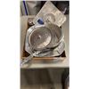 Image 1 : ALMINUM WARE - MARIPOSA SALAD BOWL SET, MILLBROOK SERVING DISH, LIDDED CASSEROLE AND SERVING JARS