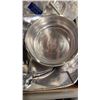 Image 2 : ALMINUM WARE - MARIPOSA SALAD BOWL SET, MILLBROOK SERVING DISH, LIDDED CASSEROLE AND SERVING JARS