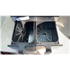 Image 3 : GOURMIA 10QT DUAL BASKET AIR FRYER TESTED AND WORKING