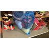 Image 1 : LOT OF MICKEY MOUSE COLLECTIBLES, STUFFIES, ROCKNROLL MICKEY, SHEET SET