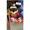 Image 2 : LOT OF MICKEY MOUSE COLLECTIBLES, STUFFIES, ROCKNROLL MICKEY, SHEET SET