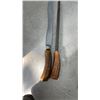Image 2 : LOT OF BONE HANDLED SERVING CUTLERY INCLUDING WCA FORK