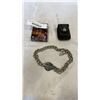 Image 1 : HARLEY DAVIDSON LIGHTER, WALLET CHAIN AND CARDS