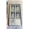 Image 8 : 4 MINT BABE RUTH USA 20 CENT STAMPS, FOIL CARD BABE RUTH, BOOK #1 MICKEY MANTLE COMIC