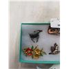 Image 2 : 4 BROOCHES - ONE 925 SIGNED FIRST NATIONS, A EVERSON FIRST NATIONS GOOSE PIN, FIRST NATIONS EAGLE PI