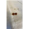 Image 1 : VINTAGE STERLING SILVER GENUINE AMBER STUD EARRINGS