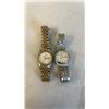 Image 1 : 2 LADIES SEIKO QUARTZ SQ DAYDATE WATCHES, NEEDS NEW BATTERIES