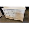 Image 2 : WHITE DRESSER WITH HUTCH