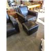 Image 3 : 2 BALCK LEATHER LOOK CHAIRS