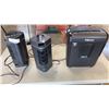 Image 1 : FELLOWES PAPER SHREDDER AND 2 PERSONAL BLACKSTONE FANS ALL WORKING