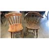 Image 1 : 2 VINTAGE PARLOUR CHAIRS