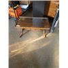 Image 1 : VINTAGE GLASSTOP COFFEE TABLE