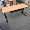 Image 1 : ELECTRIC LIFT DESK 60" X 24" WORKING