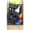 Image 2 : BOX OF NIVEA MEN SHOWER GEL, HDMI CABLE, LED BULB AND LIGHT