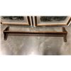 Image 2 : 2 VINTAGE PRINTS AND WOOD SHELF