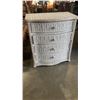 Image 1 : RATTAN 4 DRAWER DRESSER