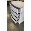 Image 2 : RATTAN 4 DRAWER DRESSER