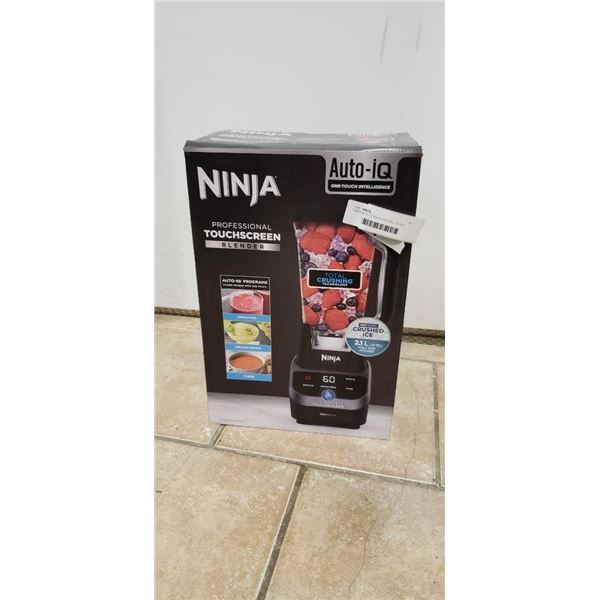 NINJA AUTO IQ PROFESSIONAL TOUCH SCREEN BLENDER - TESTED WORKING, RETAIL $149