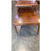 Image 5 : LANE FURNITURE STEP ENDTABLE AND DEFEHR FURNITURE MID CENTURY ENDTABLE