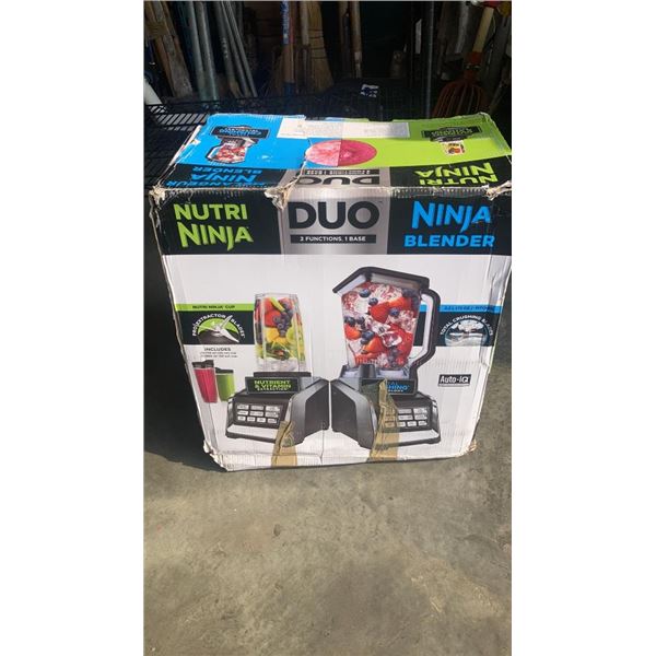 AS NEW NUTRI NINJA 1300W DUO BLENDER SYSTEM TESTED AND WORKING, RETAIL $299