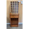 Image 1 : 2 CUBICLE CUBBY SHELVES 1 WITH DRAWER