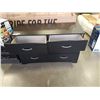 Image 2 : BLACK 6 DRAWER DRESSER
