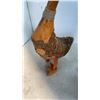 Image 4 : 2 WOOD MALLARDS AND WOOD WALRUS HEAD