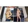 Image 2 : LOT OF PLAYBOY POSTERS AND FRAMED SIGNED PICTURE