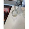 Image 2 : BOX OF CRYSTAL DECANTERS, VASES
