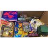 Image 2 : BOX OF EMPTY POKEMON TINS, COLLECTIBLES AND SOME CARDS