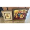 Image 1 : 2 SIGNED STILL LIFE PRINTS