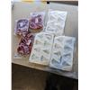 Image 1 : LOT OF NEW SILICONE MOLDS 12 SEMI CIRCLES AND 3 SLICE SHAPED