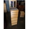 Image 1 : IKEA MAPLE 6 DRAWER LINGERE CHEST WITH JEWELRY STORAGE FLIP UP MIRROR TOP