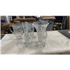 Image 1 : 4 CRYSTAL VASES AND PITCHER