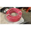 Image 3 : TECH AIR NAILER, AIR HOSE, DRAIN SNAKE AND BOX OF SHOP SUPPLIES