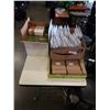 Image 1 : LOT OF NEW ANTI TIP FURNITURE STRAPS, FLOOR PROTECTOR PADS AND WOOD CARE SETS