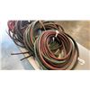 Image 2 : 3 OXY ACETYLENE HOSES, AIR HOSE AND EXTENTION CORD