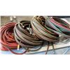Image 3 : 3 OXY ACETYLENE HOSES, AIR HOSE AND EXTENTION CORD